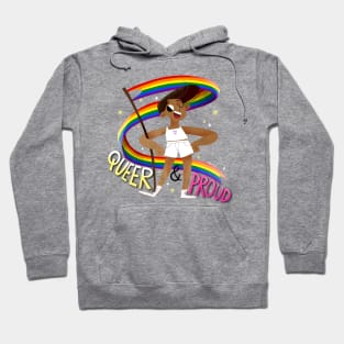 Queer & Proud - Trans Heart Hoodie